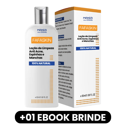 FAFASKIN - Loção de Limpeza Anti Acne, Espinhas e Manchas