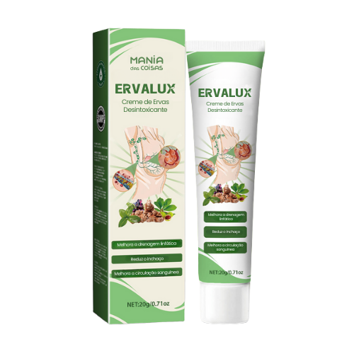 ERVALUX - Creme de Ervas Desintoxicante