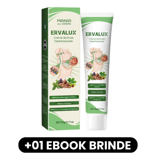 ERVALUX - Creme de Ervas Desintoxicante