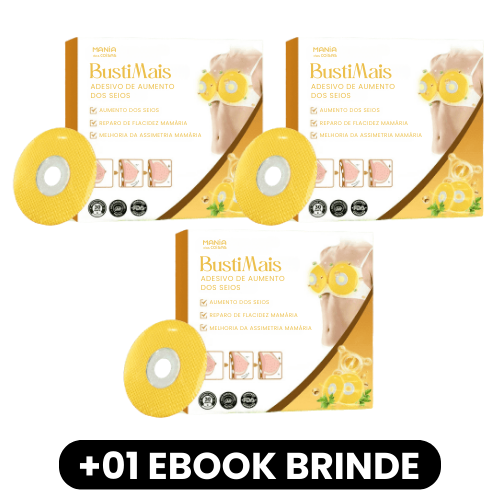 BustiMais - Adesivos para Seios mais Firmes e Maiores