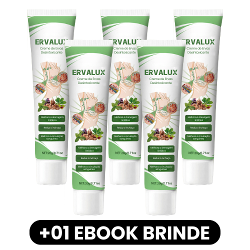 ERVALUX - Creme de Ervas Desintoxicante