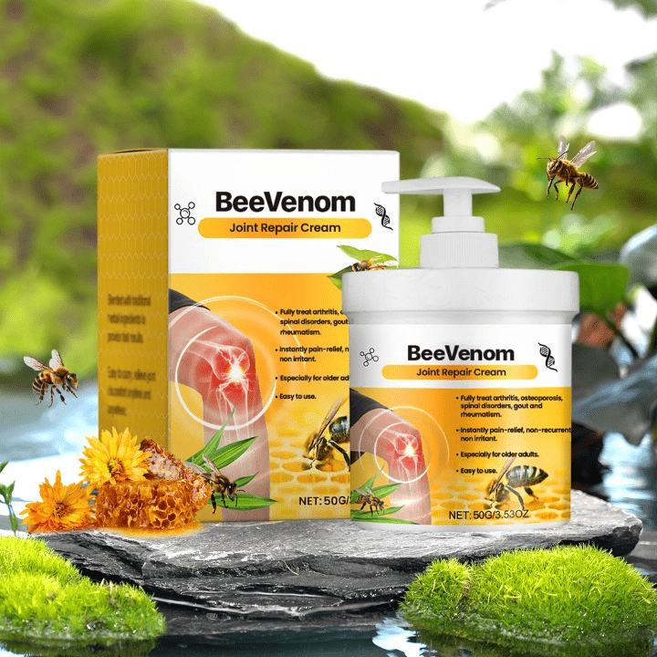 BeeVenom - Creme de Reparação de Articulações - Mania das CoisasBeeVenom - Creme de Reparação de ArticulaçõesMania das Coisas