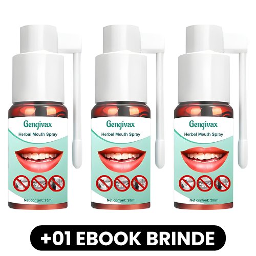 GENGIVAX - Spray Oral de Ervas Ultra Curativo - Mania das CoisasGENGIVAX - Spray Oral de Ervas Ultra CurativoMania das Coisas
