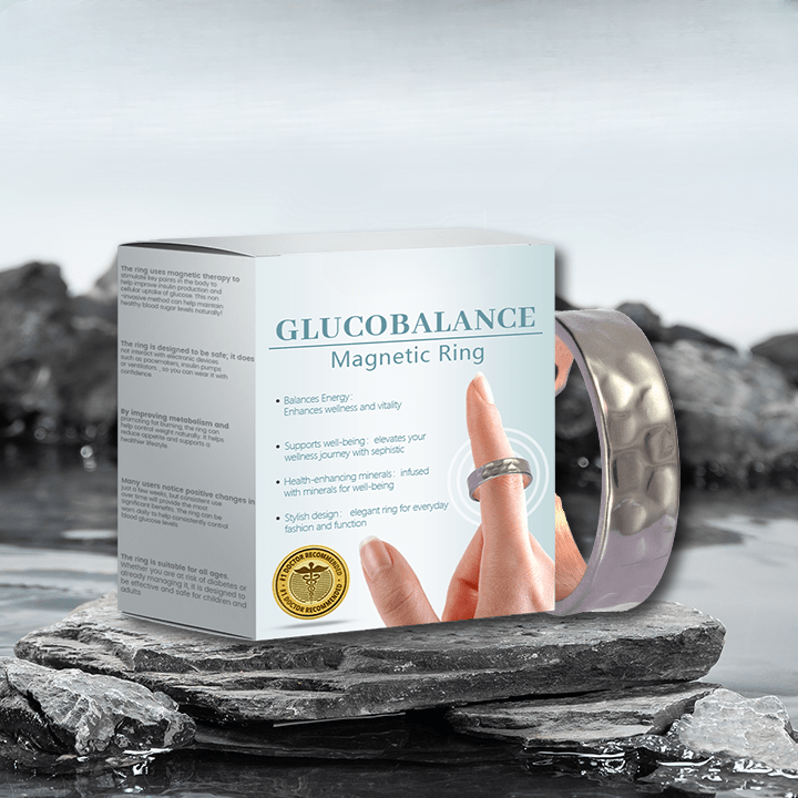 GlucoBalance - Anel Magnético - Mania das CoisasGlucoBalance - Anel MagnéticoMania das Coisas