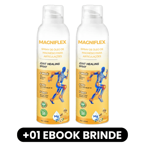 MagniFlex - Spray de Óleo de Magnésio para Articulações - Mania das CoisasMagniFlex - Spray de Óleo de Magnésio para ArticulaçõesMania das Coisas