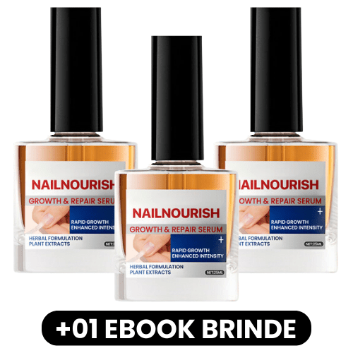 NailNourish - Sérum de Crescimento e Reparo - Mania das CoisasNailNourish - Sérum de Crescimento e ReparoMania das Coisas