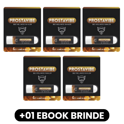 PROSTAVIBE - Inalador Anti Próstata - Mania das CoisasPROSTAVIBE - Inalador Anti PróstataMania das Coisas