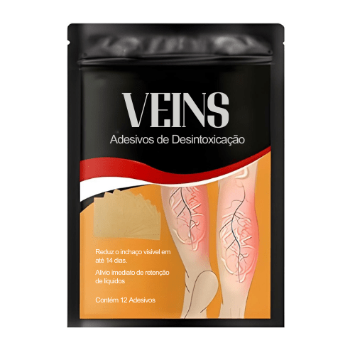 VEINS - Adesivos de Desintoxicação - Mania das CoisasVEINS - Adesivos de DesintoxicaçãoMania das Coisas
